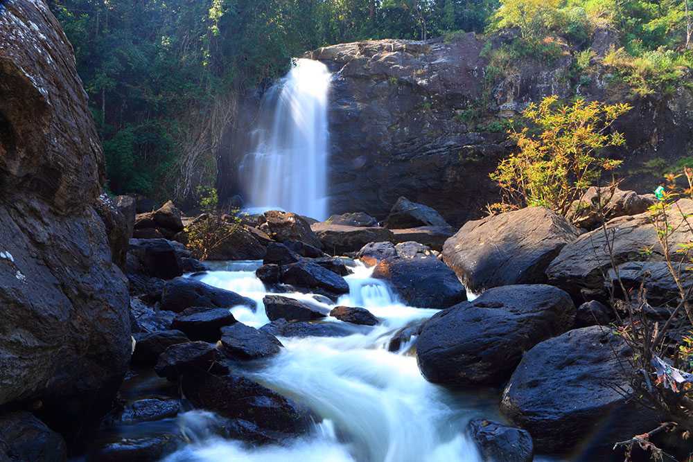 trivandrum tourist places waterfalls